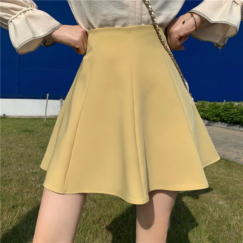 Pastel Twirl Circle Skirt (5 Colors)